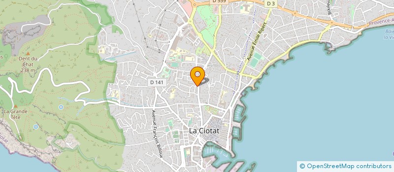 localisation de l'entreprise SYNDICAT COPROPRIETAIRES LA MARINE à LA CIOTAT