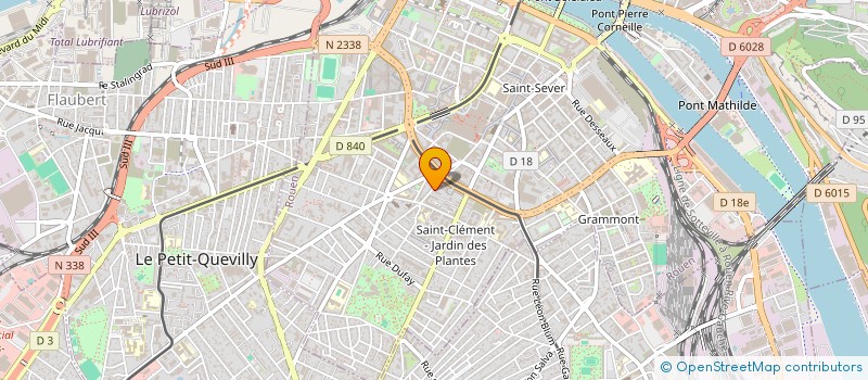 localisation de l'entreprise SYNDICAT COPROPRIETAIRES LE LOUIS BLANC à ROUEN