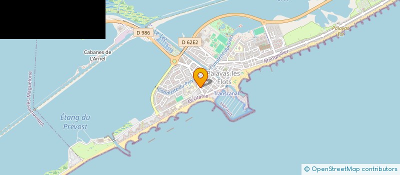 localisation de l'entreprise SYNDICAT COPROPRIETAIRES LE MIAMI à PALAVAS-LES-FLOTS