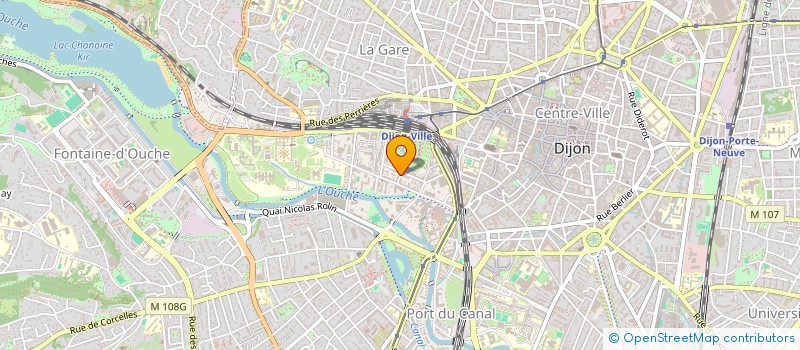 localisation de l'entreprise SYNDICAT COPROPRIETAIRES LES GLYCINES  DIJON