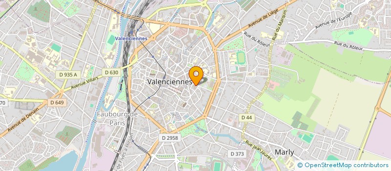 localisation de l'entreprise SYNDICAT COPROPRIETAIRES LES INCAS à VALENCIENNES