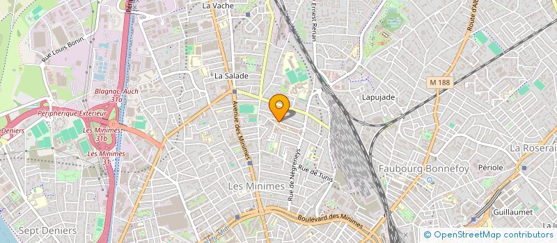 localisation de l'entreprise SYNDICAT COPROPRIETAIRES MAZADES BAT B à TOULOUSE