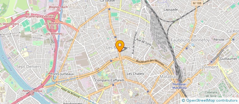 localisation de l'entreprise SYNDICAT COPROPRIETAIRES MINIMES à TOULOUSE