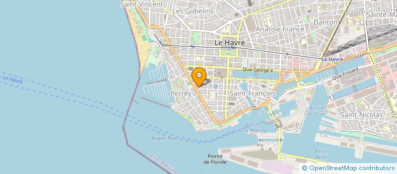 localisation de l'entreprise SYNDICAT COPROPRIETAIRES N 1 à LE HAVRE