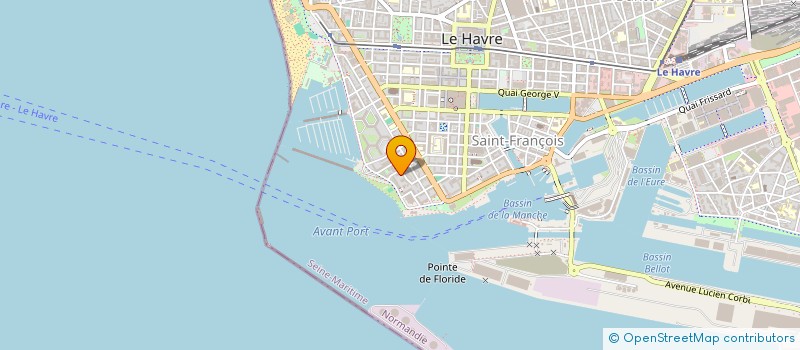 localisation de l'entreprise SYNDICAT COPROPRIETAIRES N 20 à LE HAVRE