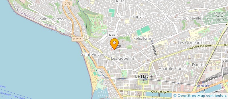 localisation de l'entreprise SYNDICAT COPROPRIETAIRES PANORAMA à LE HAVRE