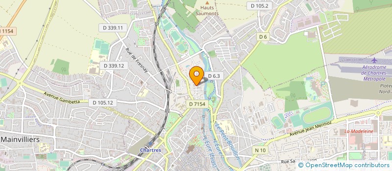 localisation de l'entreprise SYNDICAT COPROPRIETAIRES PARC D'ALIGRE à CHARTRES