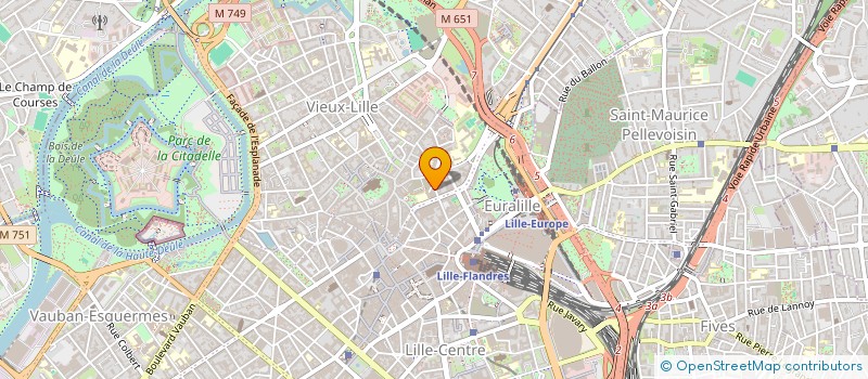 localisation de l'entreprise SYNDICAT COPROPRIETAIRES RES APOLLON à LILLE