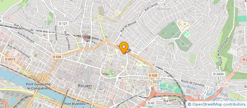 localisation de l'entreprise SYNDICAT COPROPRIETAIRES RES BOULINGRIN à ROUEN