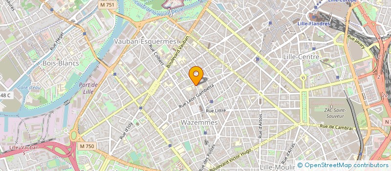 localisation de l'entreprise SYNDICAT COPROPRIETAIRES RES C. QUINT à LILLE