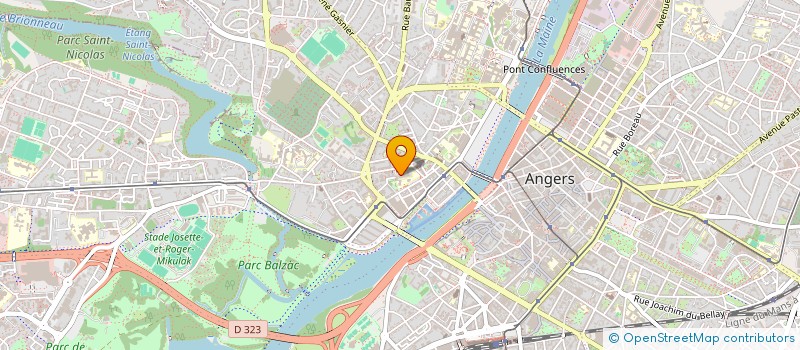 localisation de l'entreprise SYNDICAT COPROPRIETAIRES RES LE RONCERAY à ANGERS