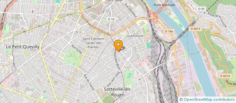 localisation de l'entreprise SYNDICAT COPROPRIETAIRES RES REPUBLIQUE  SOTTEVILLE-LES-ROUEN