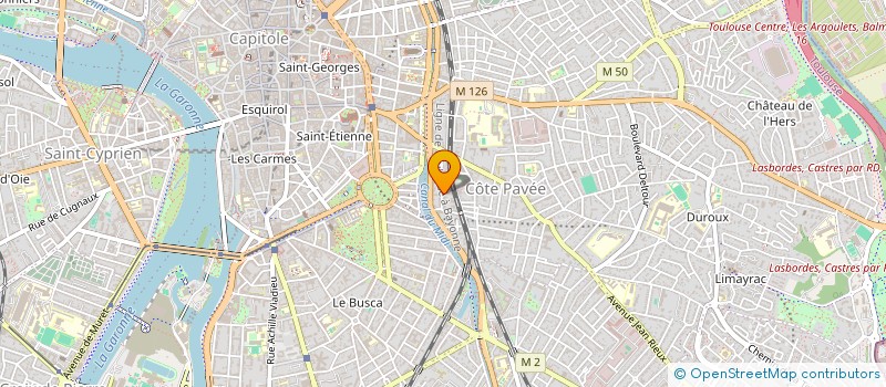localisation de l'entreprise SYNDICAT COPROPRIETAIRES RESID BELLONTE à TOULOUSE