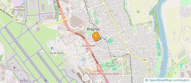 localisation de l'entreprise SYNDICAT COPROPRIETAIRES RESIDENCE VILLA RIALTO à BLAGNAC
