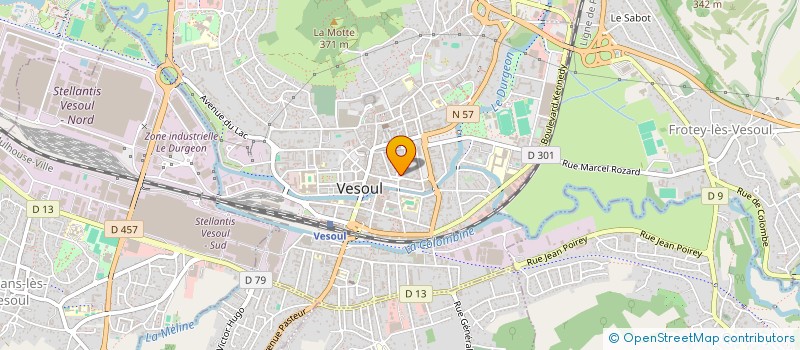 localisation de l'entreprise SYNDICAT COPROPRIETAIRES RIALTO  VESOUL