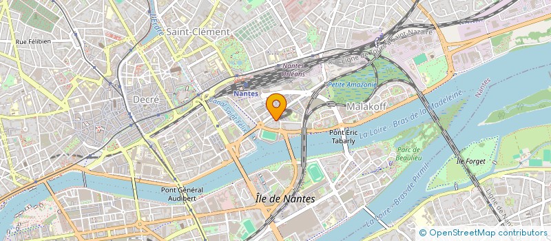 localisation de l'entreprise SYNDICAT COPROPRIETAIRES RUE INDRE à NANTES
