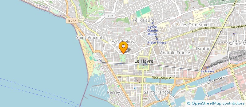 localisation de l'entreprise SYNDICAT COPROPRIETAIRES S 38 à LE HAVRE