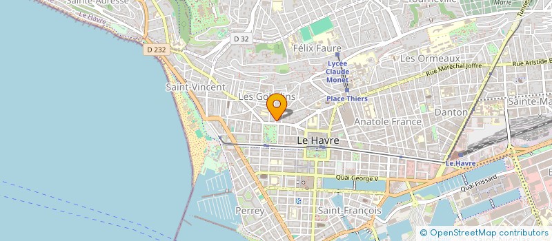 localisation de l'entreprise SYNDICAT COPROPRIETAIRES S 39 à LE HAVRE