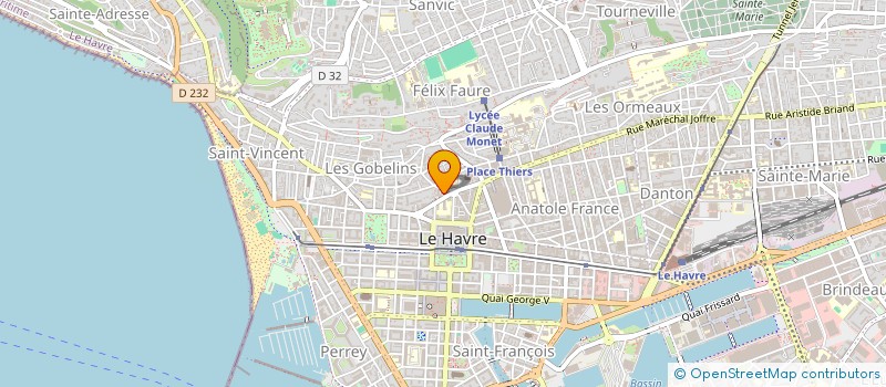 localisation de l'entreprise SYNDICAT COPROPRIETAIRES S 58 à LE HAVRE