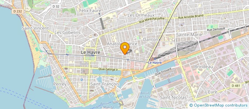 localisation de l'entreprise SYNDICAT COPROPRIETAIRES S 83 à LE HAVRE