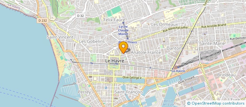 localisation de l'entreprise SYNDICAT COPROPRIETAIRES S 91 29 à LE HAVRE