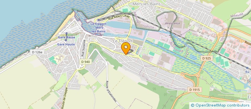 localisation de l'entreprise SYNDICAT COPROPRIETAIRES SAINT NICOLAS  LE TREPORT