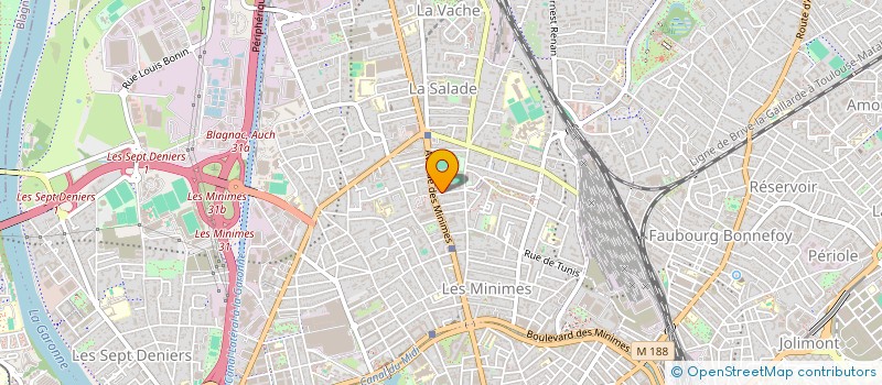 localisation de l'entreprise SYNDICAT COPROPRIETAIRES SAN MIGUEL à TOULOUSE