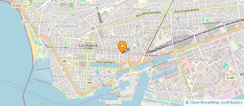 localisation de l'entreprise SYNDICAT COPROPRIETAIRES V 12 à LE HAVRE