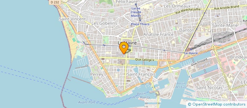 localisation de l'entreprise SYNDICAT COPROPRIETAIRES V 40 V 41 à LE HAVRE