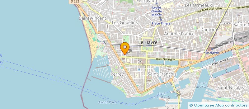 localisation de l'entreprise SYNDICAT COPROPRIETAIRES V 47 à LE HAVRE