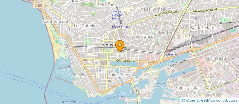 localisation de l'entreprise SYNDICAT COPROPRIETAIRES V 8 à LE HAVRE