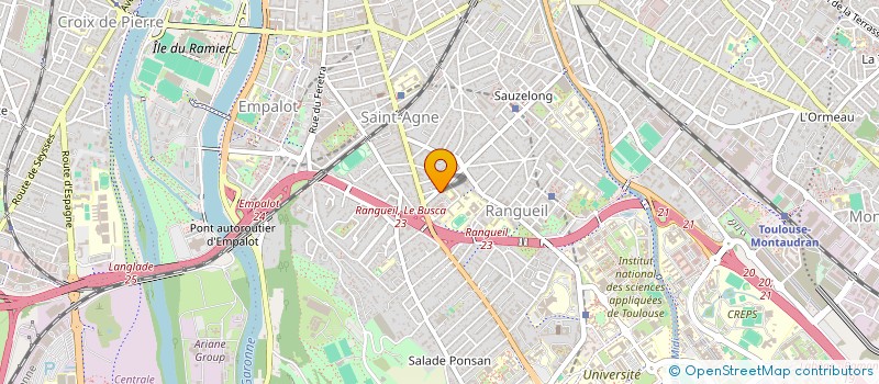 localisation de l'entreprise SYNDICAT COPROPRIETAIRES VIALA à TOULOUSE