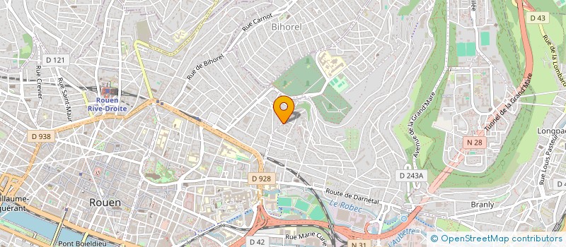 localisation de l'entreprise SYNDICAT COPROPRIETAIRES VILLA ST HILAIR à ROUEN