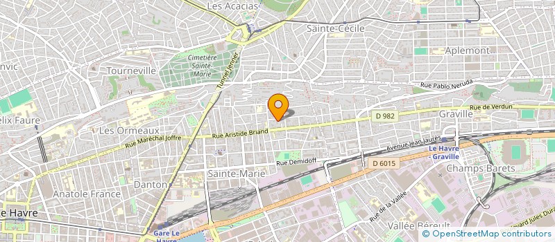 localisation de l'entreprise SYNDICAT COPROPRIETAIRES WASHINGTON à LE HAVRE