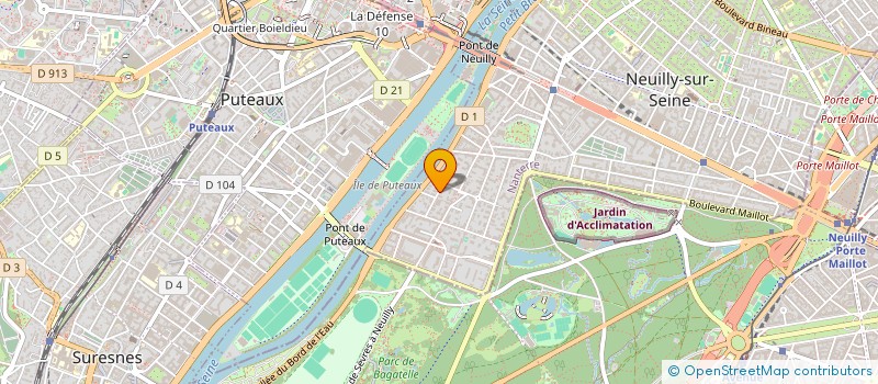 localisation de l'entreprise SYNDICAT COPROPRIETE 1 BIS 1 TER RUE WINDSOR à NEUILLY-SUR-SEINE