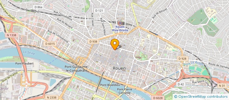 localisation de l'entreprise SYNDICAT COPROPRIETE 1 RUE DES BASNAGES à ROUEN