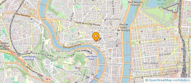 localisation de l'entreprise SYNDICAT COPROPRIETE 10 RUE TOURRET à LYON