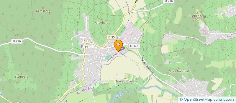 localisation de l'entreprise SYNDICAT COPROPRIETE 10A R DES PEUPLIERS  BRSCH