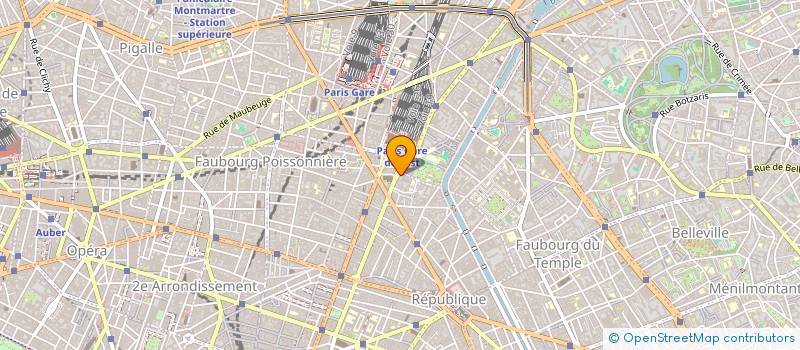 localisation de l'entreprise SYNDICAT COPROPRIETE 142 RUE  FG SAINT MARTIN  PARIS