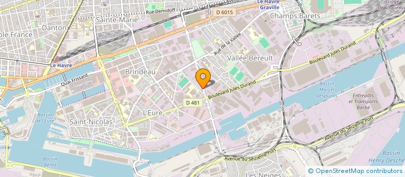 localisation de l'entreprise SYNDICAT COPROPRIETE 143 BD GRAVILLE à LE HAVRE