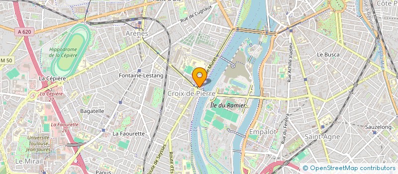 localisation de l'entreprise SYNDICAT COPROPRIETE 146 AVE DE MURET à TOULOUSE