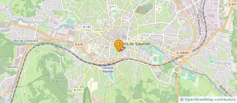 localisation de l'entreprise SYNDICAT COPROPRIETE 16 BIS ROUGET DE LISLE  LONS-LE-SAUNIER