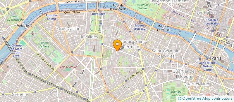 localisation de l'entreprise SYNDICAT COPROPRIETE 17 CITE VANEAU  PARIS