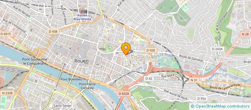 localisation de l'entreprise SYNDICAT COPROPRIETE 17 RUE DU PERE ADAM à ROUEN