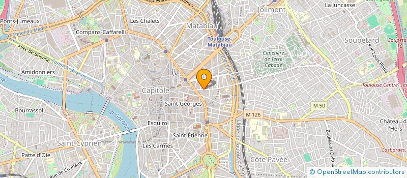 localisation de l'entreprise SYNDICAT COPROPRIETE 18 RUE COLOMBETTE à TOULOUSE