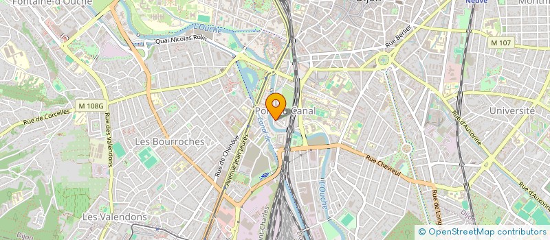 localisation de l'entreprise SYNDICAT COPROPRIETE 2-8 RUE D ALGER  DIJON