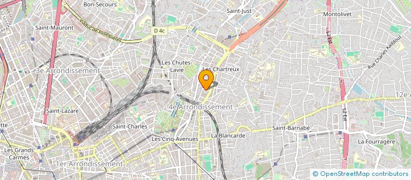localisation de l'entreprise SYNDICAT COPROPRIETE 2 BD ALTERAS  MARSEILLE