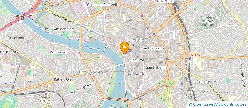 localisation de l'entreprise SYNDICAT COPROPRIETE 2 R BOYER FONFREDE  TOULOUSE