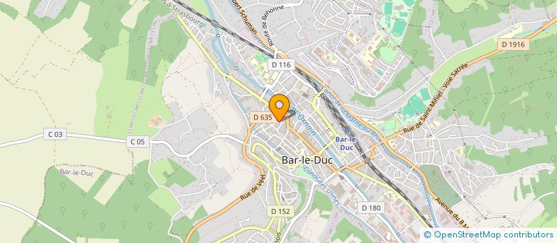 localisation de l'entreprise SYNDICAT COPROPRIETE 21 23 RUE DU BOURG à BAR-LE-DUC