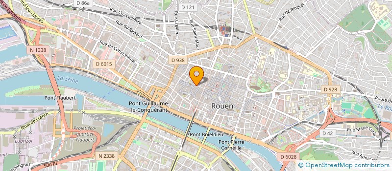 localisation de l'entreprise SYNDICAT COPROPRIETE 21 RUE ROLLON à ROUEN